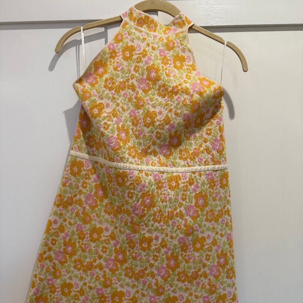 Zara Kids Knit Halter Mini Dress